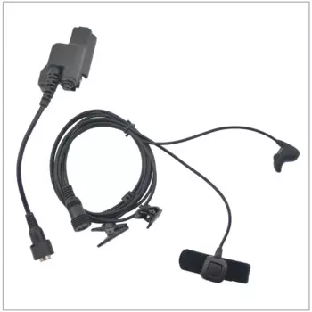 PRO Ear Vibration Cable Контрольный динамик w/ PTT с мини-разъем din 44-HT для Motorola HT1000 XTS3000 MTS2000 MTX8000 GP1200