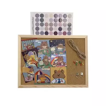 Пробковая доска OPEN-SMART для объявлений