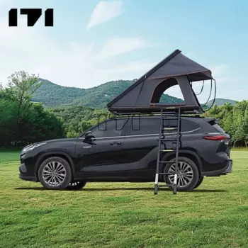Прочная и долговечная палатка на крышу автомобиля из АБС-пластика с защитой от ветра и дождя