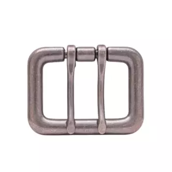 Прочная однотонная винтажная Серебряная двойная шпилька, искусственная кожа, Мужская одежда, кожаная широкая , подходит для 45 мм