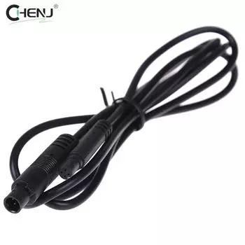 Прочный 4-контактный 1 м Автомобильный видеорегистратор с удлинительным кабелем монитор для грузовика автомобиля прицепа автобуса камеры заднего вида проводной кабель питания