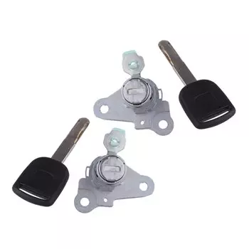 Прочный цилиндр передней левой и правой двери автомобиля с 2 ключами, подходит для Honda Fit Jazz 2003 2004 2005 2006 2007 2008