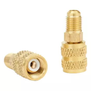 Прочный и практичный адаптер R410a, долговечный адаптер R410a до 1/4 "SAE Male 5/16" SAE Female Adapter