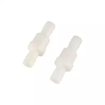 Прочный пластик для газовой воды 4 мм/6 мм/8 мм/12 мм Обратный белый односторонний длинный клапан Обратный клапан Запорный клапан для воды