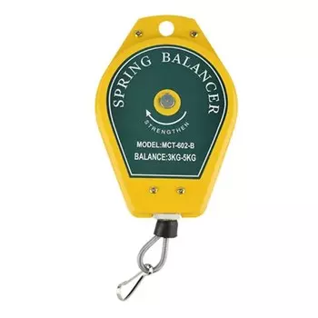 Прочный выдвижной Пружинный балансир, стальной трос, измерительный инструмент, крючок-держатель, подвесной 3-5 кг, монтажные осветительные приборы