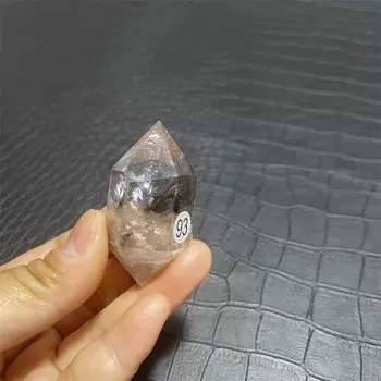 Продажа натуральных аметистовых кристаллов кварца с двойным наконечником