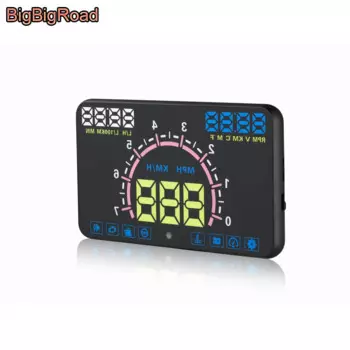 Проектор лобового стекла BigBigRoad автомобильный, проектор на лобовое стекло для Mercedes Benz GLK GLC GLA S Class W221 W222 X204 X253 X156