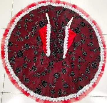 Профессиональная балетная пачка, балетная пачка, балерина, красный балет, балетные костюмы Дон Кихота, балетное платье, блинная пачка