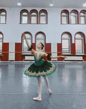 Профессиональная балетная пачка черного и зеленого цвета для девочек, балетная юбка с лебедем и озером для женщин, танцевальные костюмы балерины, балетное платье для девушек