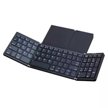 Профессиональная Беспроводная складная клавиатура, 81 клавиша, цифровая клавиатура