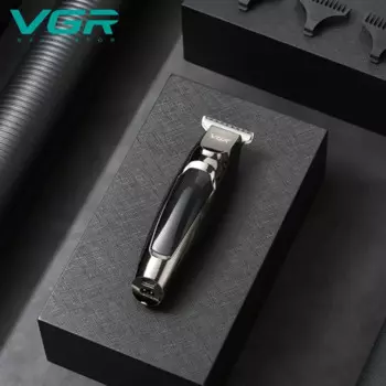 Профессиональная машинка для стрижки волос VGR, перезаряжаемая машинка для стрижки волос, Беспроводная Машинка для стрижки волос, триммер для волос, устройство для нулевой стрижки волос