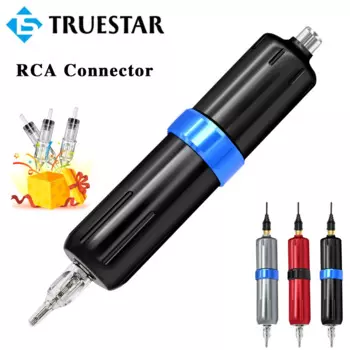 Профессиональная роторная тату-машинка, ручка, разъем RCA для картриджных игл, Перманентный макияж, начинающий тату-машинка, пистолет