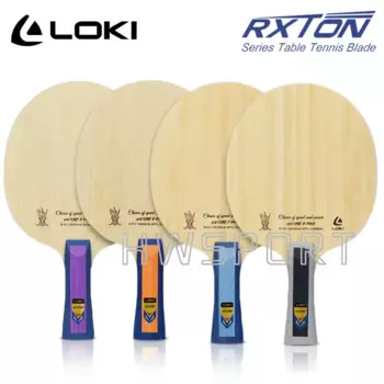 Профессиональное лезвие для настольного тенниса LOKI RXTON PRO, 5 + 2 карбоновые лезвия для пинг-понга + легкая Базовая доска для пинг-понга с упаковочной коробкой