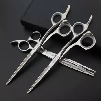 Профессиональные Парикмахерские ножницы для укладки волос, ножницы для стрижки 5,5 и 6 дюймов, филировочные ножницы 6 дюймов, парикмахерские ножницы