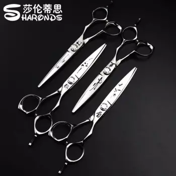 Профессиональные Парикмахерские ножницы Япония 440c парикмахерские ножницы