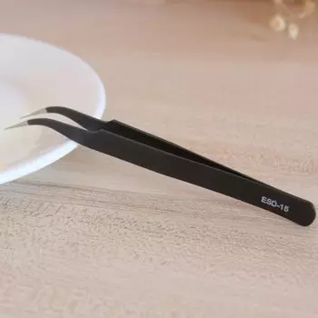 Профессиональный антистатический пинцет SwtHart из нержавеющей стали