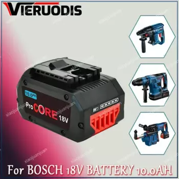Профессиональный беспроводной инструмент для Bosch 18 в 21700 Ач BAT618 BAT609 GBA18V80 аккумулятор ProCORE запасная батарея