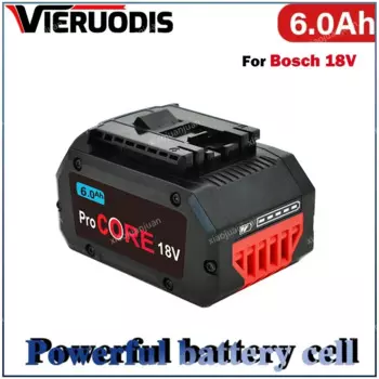 Профессиональный беспроводной инструмент для Bosch 18 в 21700 Ач BAT618 BAT609 GBA18V80 аккумулятор ProCORE запасная батарея