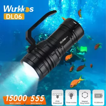 Wurkkos DL06 Фонарик для дайвинга