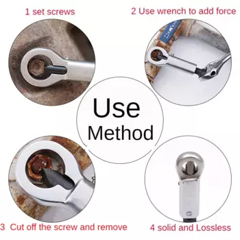 Профессиональный разветвитель для удаления гаек, инструмент для удаления поврежденных винтов, 9-27 мм