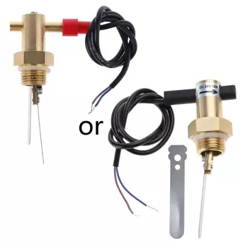 Профессиональный реле потока воды G1/2 "DN15, переключатель потока жидкости 10 Вт, латунный Датчик потока для насоса, Быстрая и