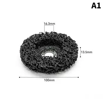 Профессиональный шлифовальный диск 125 мм/115 мм/100 мм, абразивное колесо для удаления краски и ржавчины, полосный диск для угловой шлифовальной машины, металлический диск для самостоятельной сборки