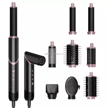 Профессиональный стайлер для волос 8 в 1 с воздушным потоком 110000 RPM BLDC Motor Multi-Styler Фен Стайлер для волос с функцией нагрева и холода