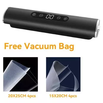 Профессиональный вакуумный упаковщик Xiaomi для пищевых продуктов, кухонная запечатывающая машина, кухонная упаковка, герметик для пластиковых пакетов