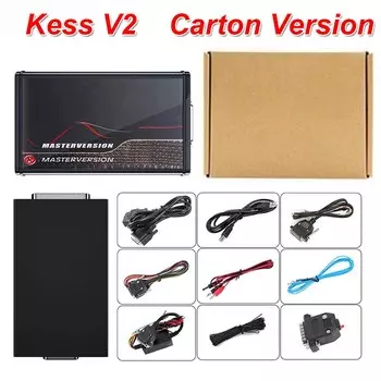 Программатор Kess V2 V5.017, версия на русском языке, онлайн 2,70, EU Red OBD2 Manager, настройка комплекта, 4 строки, BDM Рамка, 22 шт., адаптер, ECU Программатор