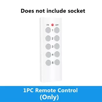 Программируемая умная розетка с пультом 433 МГц 220В