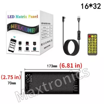 Программируемый гибкий светодиодный модуль IWP Evil's Eye Truck