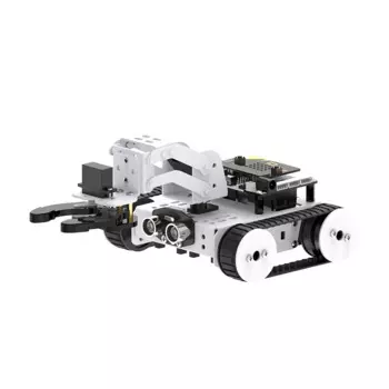 Программируемый Графический робот-автомобиль Microbit Qtruck для робота Microbit V2, набор «сделай сам», образовательный стартовый комплект, гусеничный след, Радиоуправляемый танк