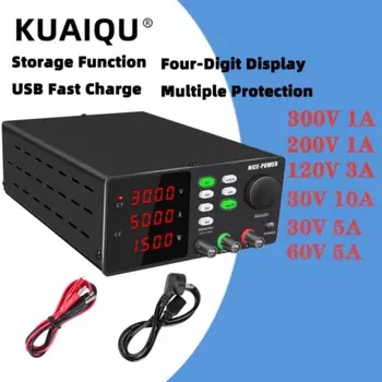 Программируемый лабораторный источник питания постоянного тока 30 в 10 А, стабилизатор тока, регулятор напряжения 200 в 300 В, хранилище памяти