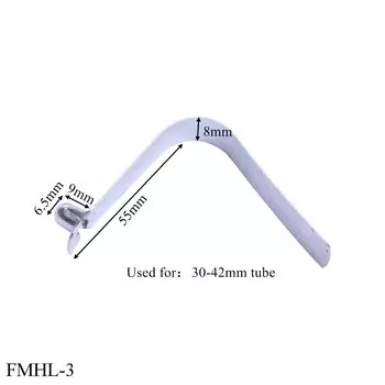 Производитель, V-образная пружинная кнопка, металлическая пружинная Зажимная кнопка для палатки, кнопка для трубы 40 мм