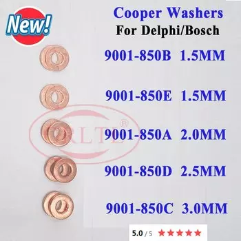 Прокладка 9001-850 9001-850B для медных шайб Delphi 9001-850A 9001-850E тепловой щит 9001-850D 9001-850F 9001-850C