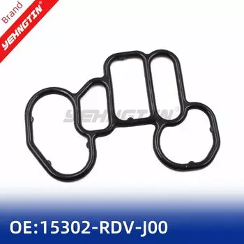 Прокладка корпуса масляного фильтра двигателя 15302-RDV-J00 15302RDVJ00 15302, для Honda Odyssey Pilot Accord 08-12 лет