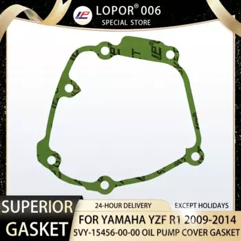 Прокладка крышки масляного насоса двигателя мотоцикла LOPOR для YAMAHA YZF R1 2010-2014 14B-15456-00-00