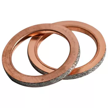 Прокладка выхлопной трубы для Yamaha SRX400 1996 MT07 MT-07 2014-2017 MT03 MT-03 06-09 11-12 GTS1000 93-94 98 FZS600 Fazer 98-03, 2 шт.