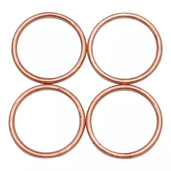 Прокладка выхлопной трубы мотоцикла 35,5*43,8*2,6 для Kawasaki ZZR600-ZX600 90-06 Vulcan 900 Custom- VN900 07-09 11 12 14 22-24