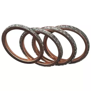 Прокладка выхлопной трубы мотоцикла 44x3,5 для Yamaha FZS1000 Fazer 01-15 MT-09 MT09 850 13-23 TRACER 9 GT 21-22 XSR900 20-22 FZ09