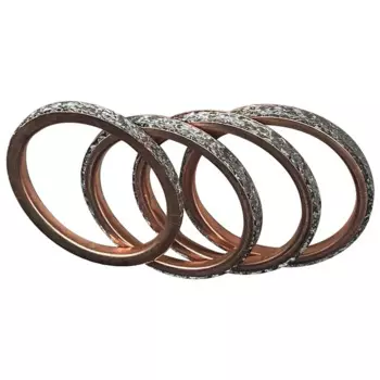 Прокладка выхлопной трубы мотоцикла 44x3,5 мм для Yamaha YZF750 93-98 YZFR1 YZF-R1 1998-2014 YZFR6 YZF-R6 2006-2018