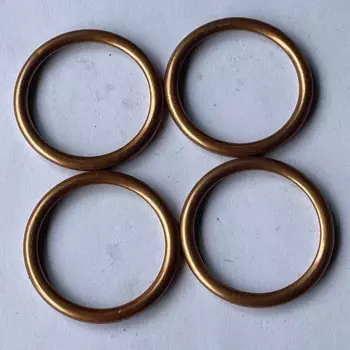 Прокладка выхлопной трубы мотоцикла 45X37X4 мм для Honda Rincon 680 TRX680 06-16 Shadow ACE 750 VT750C VT750CD Deluxe 98-03