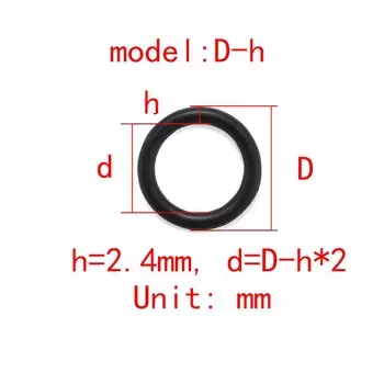 Прокладки YUBABA из нитрильного каучука 1 мм 1,9 мм 2,4 мм