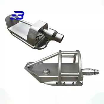 Промышленная струйная мойка 5000psi, струйная лодка высокого давления для очистки воды