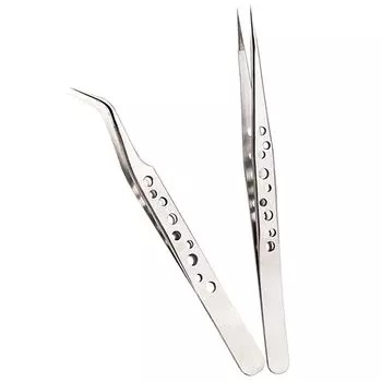 Промышленные пинцеты JIGONG антистатические из нержавеющей стали