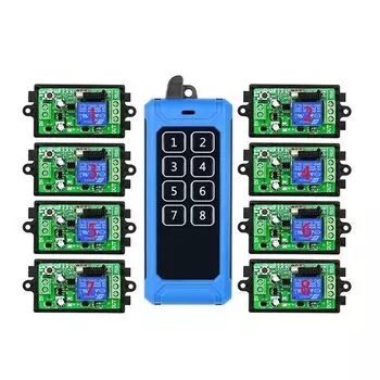 Беспроводной пульт дистанционного управления Xuanlongyuan 1000 м 12В/24В 1 канала