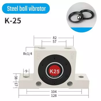 Промышленный пневматический молоток K8/10/13/16/20/25/30/32/36, виброгенератор для воздушной турбины, шариковый генератор и шестеренка типа GT4/GT8/GT10/GT13/GT16