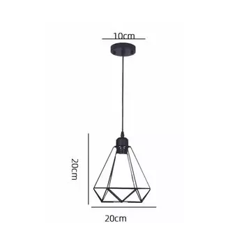 Промышленный подвесной светильник ZODOLAMP E27