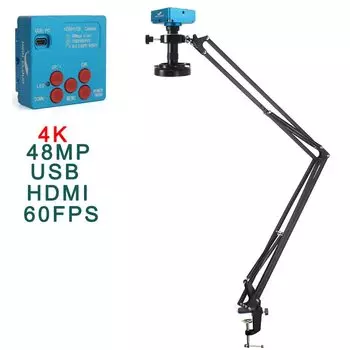 Промышленный видеомикроскоп HIGH CLOUD 48Мп 130x zoom