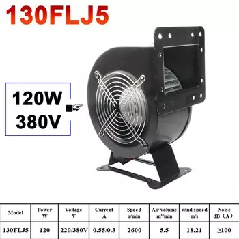 Промышленный воздуходувка HIMOSKWA 120/140/330 Вт 220/380 В